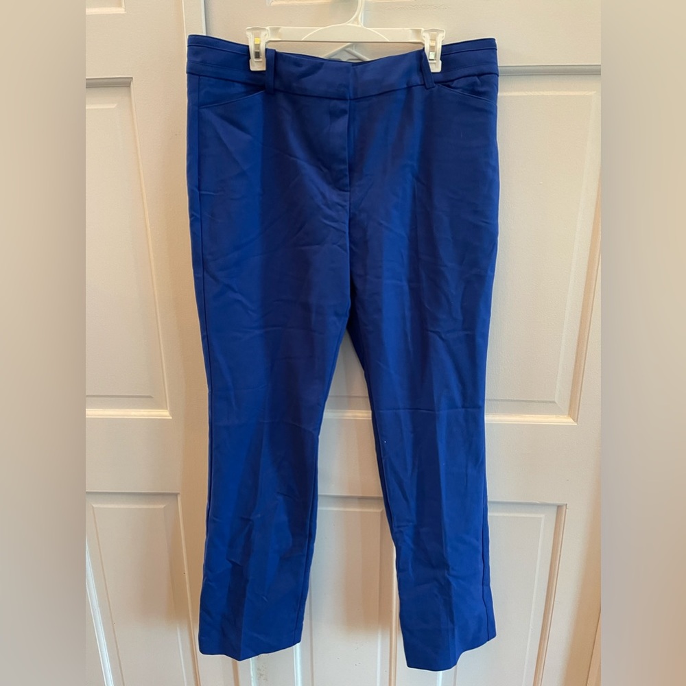 NWT New York & Company Blue business pants, size 14 TALL